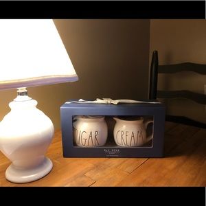 Rae Dunn sugar and cream set